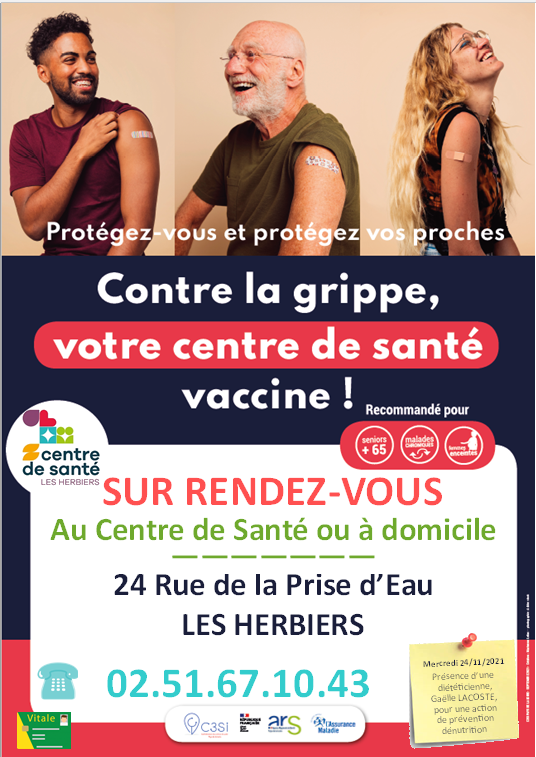 Vaccination contre la grippe