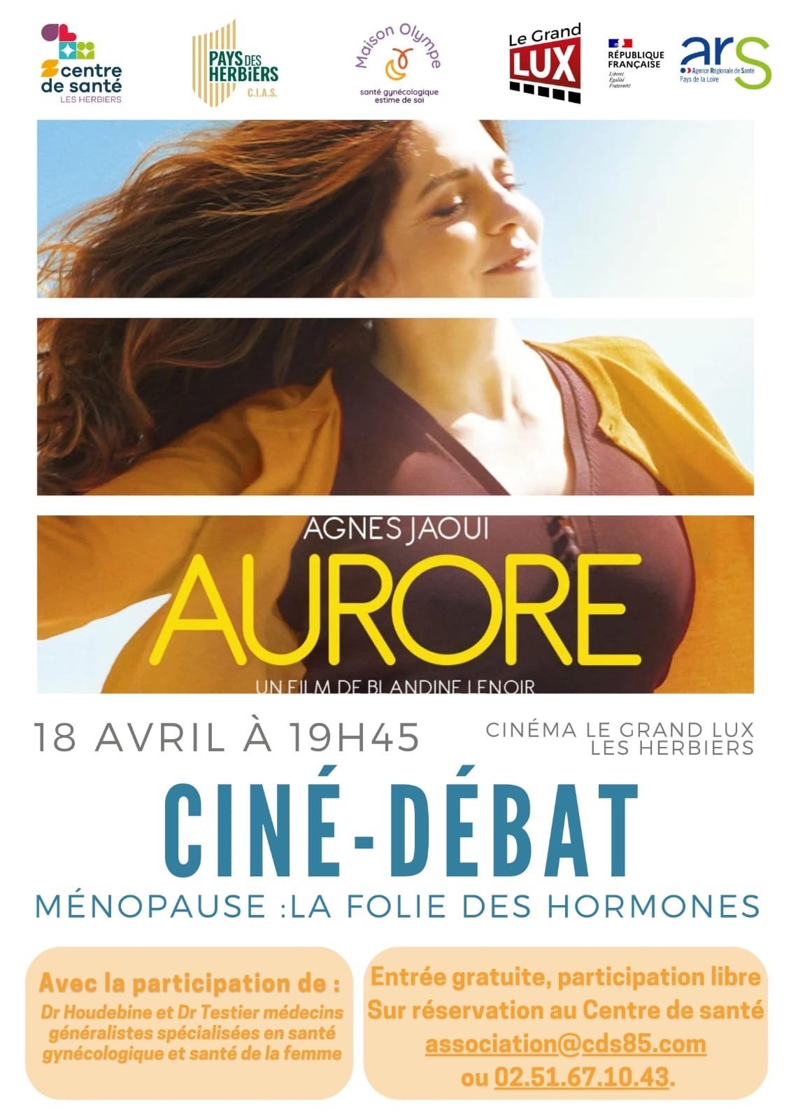 Action de prévention – Ciné-Débat sur le thème de la ménopause